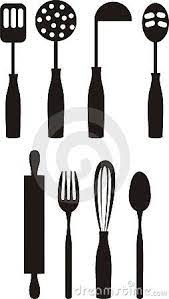 The kitchen utensils set has the scratchproof silicone heads for durability. Pin On Clip Art