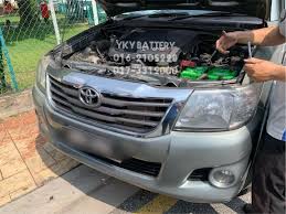 Harga pasaran bateri kereta hilux. Kereta Bateri Toyota Hilux Amaron Go 95d31l Battery Auto Accessories On Carousell