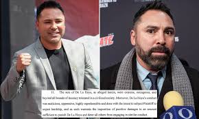 The couple has two kids oscar gabriel de la hoya born in december 2005 and nina lauren nenitte de la hoya born in december 2007. Oscar De La Hoya 46 Sued For Sexual Assault And Battery Daily Mail Online