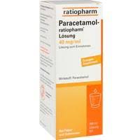 Paracetamol Ratiopharm Juice 100 Ml Medicines Otc Homoempatia Versandapotheke