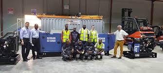 9:26am on oct 07, 2009. First Kohler Sdmo Units Assembled At Clarke Energy S Plant In Nigeria