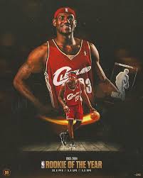 Cleveland Cavaliers On Instagram On This Date In 2004 Kingjames Earned The First Nba Rookie Of The Year Award In Franchise History Cavs50 I 2020