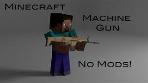 How to make a gun in minecraft without modsminecraft. Minecraft Tutorial How To Make A Vanilla Machine Gun Youtube
