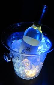 Light Up Led Ice Cubes Multi Color Bucket Centerpiece Wine Bucket Stand Led Ice Cubes
