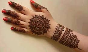 Henna Tangan Cyrcle Tato Pria Mehndi Designs Henna Tangan