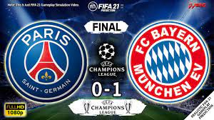 Paris Saint Germain Vs Bayern Munich 0 1 Final Uefa Champions League 19 20 Fifa 21 Simulation Youtube