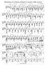 Variations on a theme of Bizet's Carmen, 1968 version Sheet Music ...