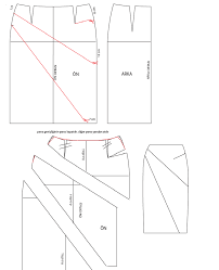 Model Uygulamali Etek Islem Basamaklari 1 Sol Yan Cizgi Uzerinde Kalca Ve Bel Arasindaki Clothes Sewing Patterns Pencil Skirt Pattern Skirt Patterns Sewing