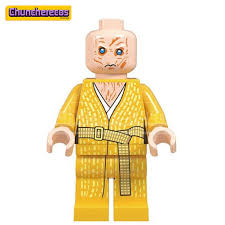Os últimos jedi, super cinema up. Minifigura Del Lider Supremo Snoke Chuncherecos