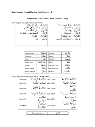 Soal penjaskes kelas 11 sem 2 beserta kisi kisi k 13. Rangkuman Materi Bahasa Arab Semeter 2