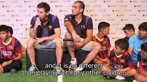 Full squad information for barcelona, including formation summary and lineups from recent games, player profiles and team news. Video Fc Barcelona Players Meet Children With Disabilities Unicef East Asia Pacific