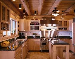 Wood Paneling Pictures Tongue And Groove Images Log Home Kitchens Pine Kitchen Cabinets Pine Kitchen