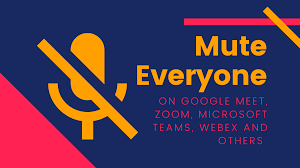 Click mute all at the bottom of the participants window. How To Mute Everyone On Microsoft Teams Zoom Google Meet Skype And Webex