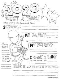 Coloring pages for kids and adults! The 2020 Year In Review Coloring Page Updated Skip To My Lou