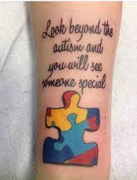 Autism awareness puzzle piece tattoo. Top 103 Best Autism Tattoos 2021 Inspiration Guide