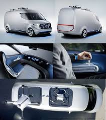 Mercedes Benz Projeta Van Eletrica Futurista Que Faz Entrega De Mercadorias Com Drones Stylo Urbano Design Carros Tecnologia Drone