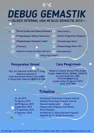 Check spelling or type a new query. Debug Gemastik Ugm Komunitas Mahasiswa Tik