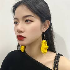 Unique Mini Slipper Shoes Earrings For Women Summer Cute 3D EVA Beach Hole  Little Shoe Girl Party Earring Jewelry Trendy