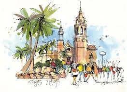 Urban Sketchers Exploring Sitges Urban Sketching Watercolor Sketch Urban Sketchers