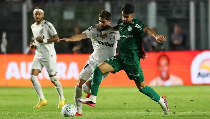Palmeiras segura empate com o Santos e confirma vaga na semifinal da Copa do Brasil - AG&Ecirc;NCIA ESPORTE