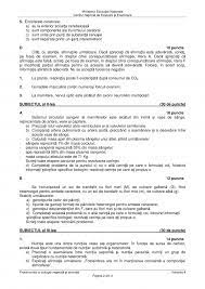 Culegere de subiecte pentru bac la biologie, anatomie, fara defecte sau rupturi. Barem Biologie Bac 2017 Edu Ro IatÄƒ Baremul De Corectare Ce AÈ›i FÄƒcut Live Update