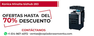 Monochrome multifunction devices for lower cost of ownership. Precio Konica Minolta Bizhub 283 Compre Y Ahorre Hasta El 70