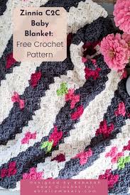 Honestly, you don't really have to choose between the two. Zinnia Baby Blanket Free C2c Crochet Blanket Pattern E Claire Makery