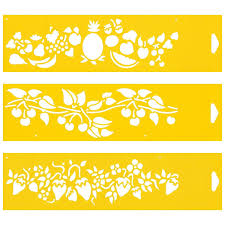 Robot Check Stencils Canvas Decor Plastic Stencil