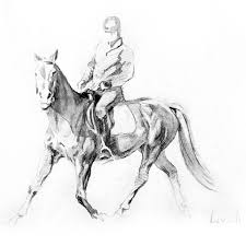 Creature drawings horse drawings animal drawings drawing animals figure drawing horse riding tips horse gear horse tack ride drawing drawing poses drawing art cartoon sketches. Horse Riding Iii Drawing By Alexander Levich Saatchi Art
