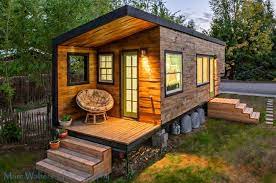 Woman Builds Mortgage Free Tiny House For 11k Tiny House Movement Tiny House On Wheels Container House