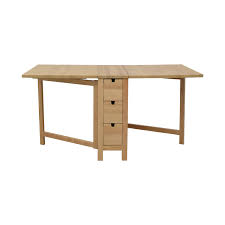 Great savings & free delivery / collection on many items. 58 Off Ikea Ikea Norden Gateleg Folding Table With Storage Drawers Tables