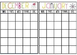 Free Monthly Behavior Chart Printables Classroom Behavior
