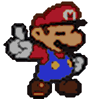 Share a gif and browse these related gif tags. Mario Gifs Find Share On Giphy