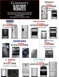Black Friday Rebates Rebates Appliance Bundles How To Get Money