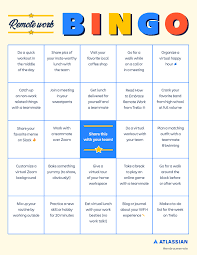 A caller announces an item and everyone on the zoom or virtual call plays until someone wins bingo. Make Working From Home Fun Yes Really Work Life By Atlassian