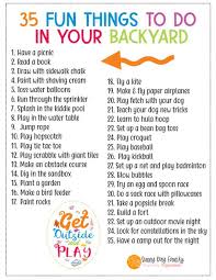Have an indoor (or backyard) treasure hunt. 35 Things To Do In Your Backyard In 2020 Summer Activities For Kids Activities For Kids Summer Kids