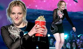 Elisabeth Moss honors fellow nominees as 'badass women' after winning MTV  Award for Handmaid's Tale | Daily Mail Online