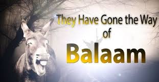 Image result for error of balaam