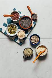 Seed Cycling Mixes 10 Ways To Use Them Recipe Seed Cycling Seeds Gluten Free Oil Free