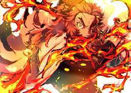 Kimetsu no yaiba and a major character in the mugen train arc. Rengoku 4k Wallpaper Enjpg