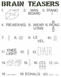1 Sandbox 3 I Understand 4 Reading Between The Lines 6 Crossroads 7 Downtown 8 Tricycle 9 Level 15 T Brain Teasers For Kids Brain Teasers Word Puzzles