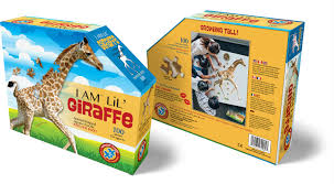 Madd capp checkers adds a strategic twist, more ri. Madd Capp Puzzle Jr I Am Lil Giraffe Imagine That Toys