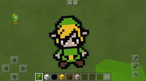Everyone's seen minecraft pixel art. Mini Pixel Art De Link De Zelda Minecraft Amino Crafters Amino