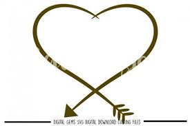 Download Free Svg Arrow Heart Svg Dxf Eps Png Files Free Svg Files For Cricut Silhouette And Brother Scan N Cut