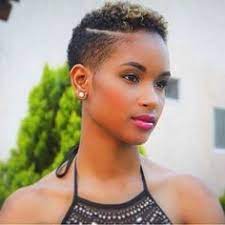 Self styling for one length looks saves so much time. 24 Best Short Haircut Black Girl Ideas Shaved Hair Designs Short Natural Hair Styles Shaved Hair