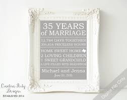 Coral 35th wedding anniversary gifts. 35th Anniversary Gift Personalized Anniversary Gift For Parents Gift Anniversary Gifts For Parents Personalized Anniversary Gifts Personalized Anniversary