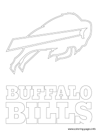 Print Buffalo Bills Logo Football Sport Coloring Pages Bills Logo Buffalo Bills Logo Football Coloring Pages