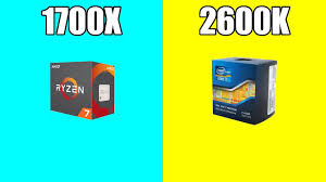 Frank azur presented a slide showing, an intel 9700k locked at 95watts, being comfortably beaten by ryzen 7 4800h at 45watts, which amusing and merited shade in my view. Amd Ryzen 7 1700x Vs Intel Core I7 2600k Tested In 6 Games Youtube
