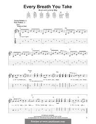 How To Play Every You Every Me On Guitar Every Breath You Take The Police By Sting Guitar Songs Ukulele Fingerpicking Songs Guitar Tabs Songs