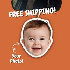 Buy Custom Air Freshener, Photo Freshener, Picture Air Freshener,  Personalized Gift, Custom Gift, Pet Air Freshener, Personalized Freshner  Online in India